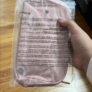 Lululemon Pink Everywhere Belt Bag